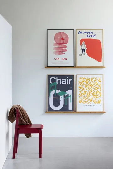 Everyday Chair sedia - Purple red - MOEBE