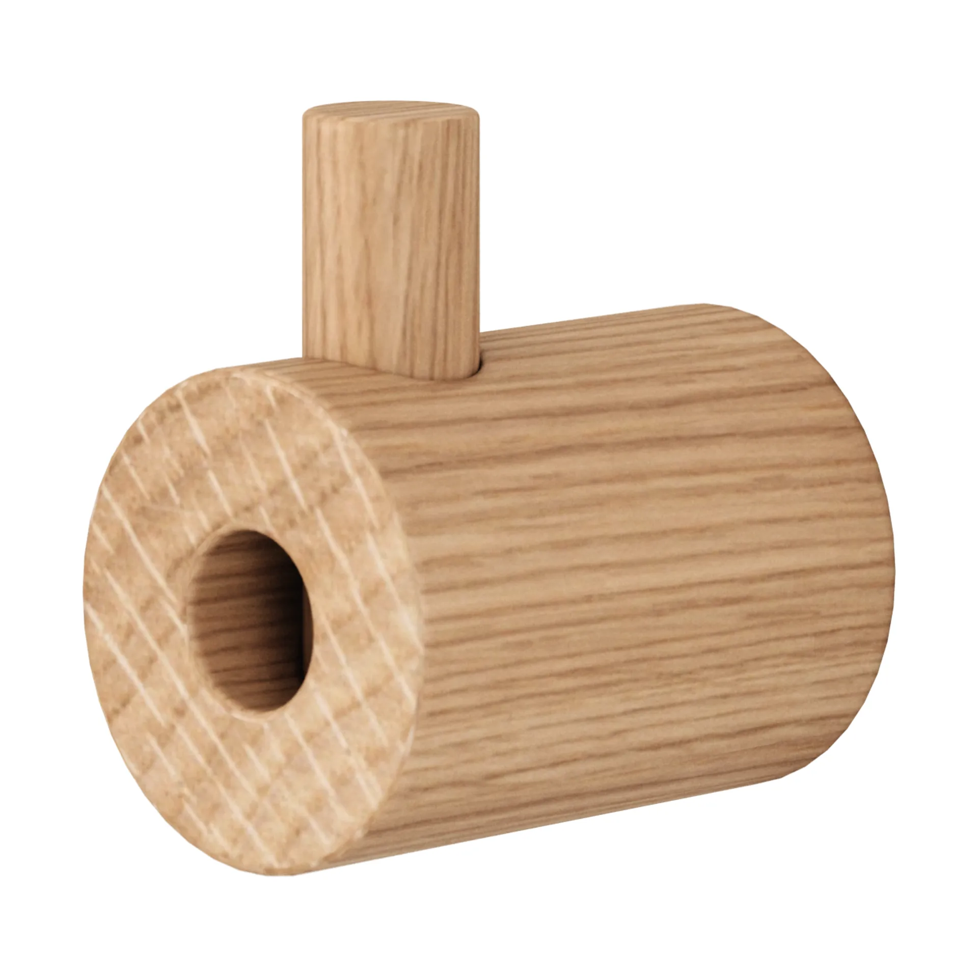 Gancio da parete Moebe wooden wall hook, Rovere MOEBE