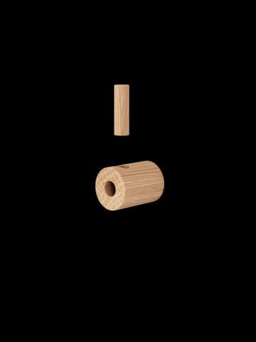 Gancio da parete Moebe wooden wall hook - Rovere - MOEBE