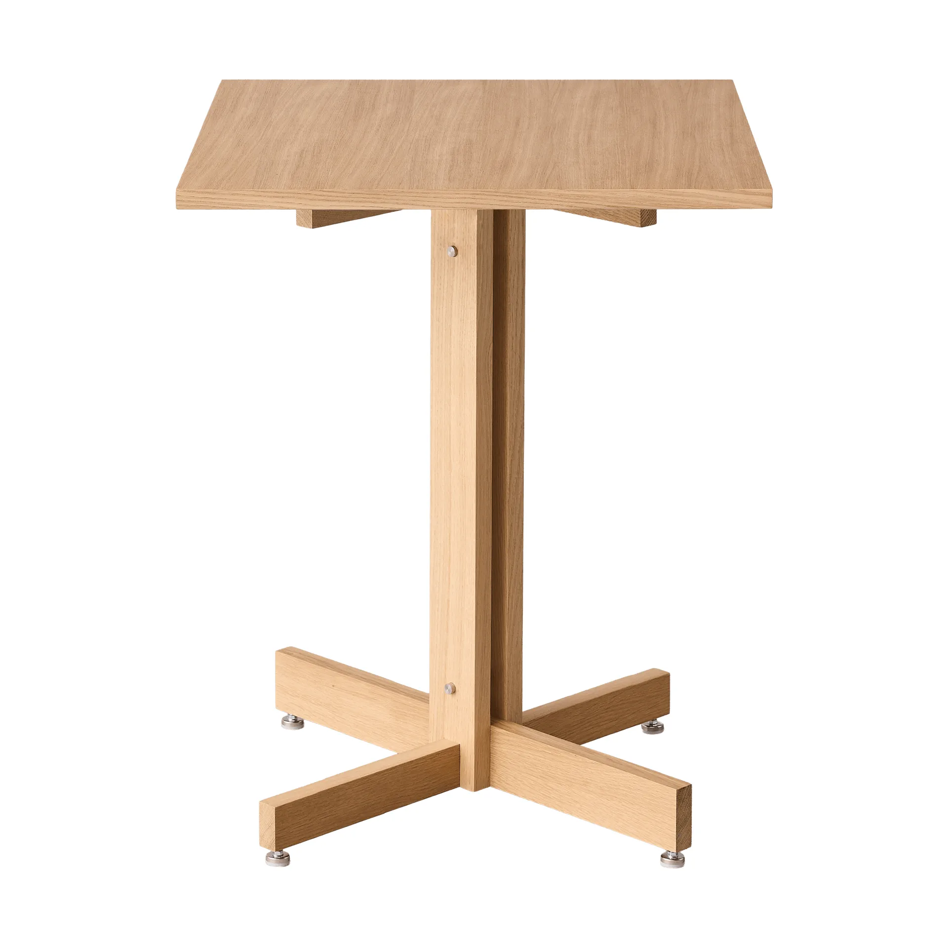 KUMU tavolino da bar, Rovere oliato, 60x60 cm MOEBE