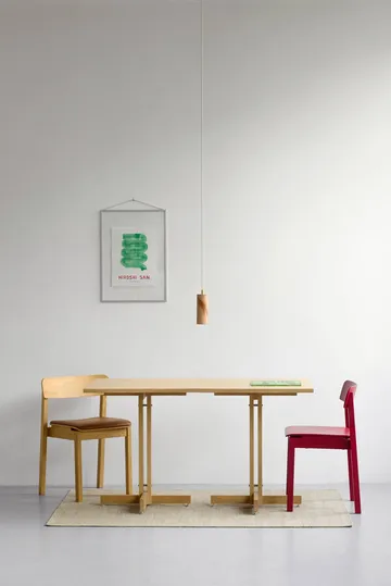 KUMU tavolino da bar - Rovere oliato, 60x60 cm - MOEBE