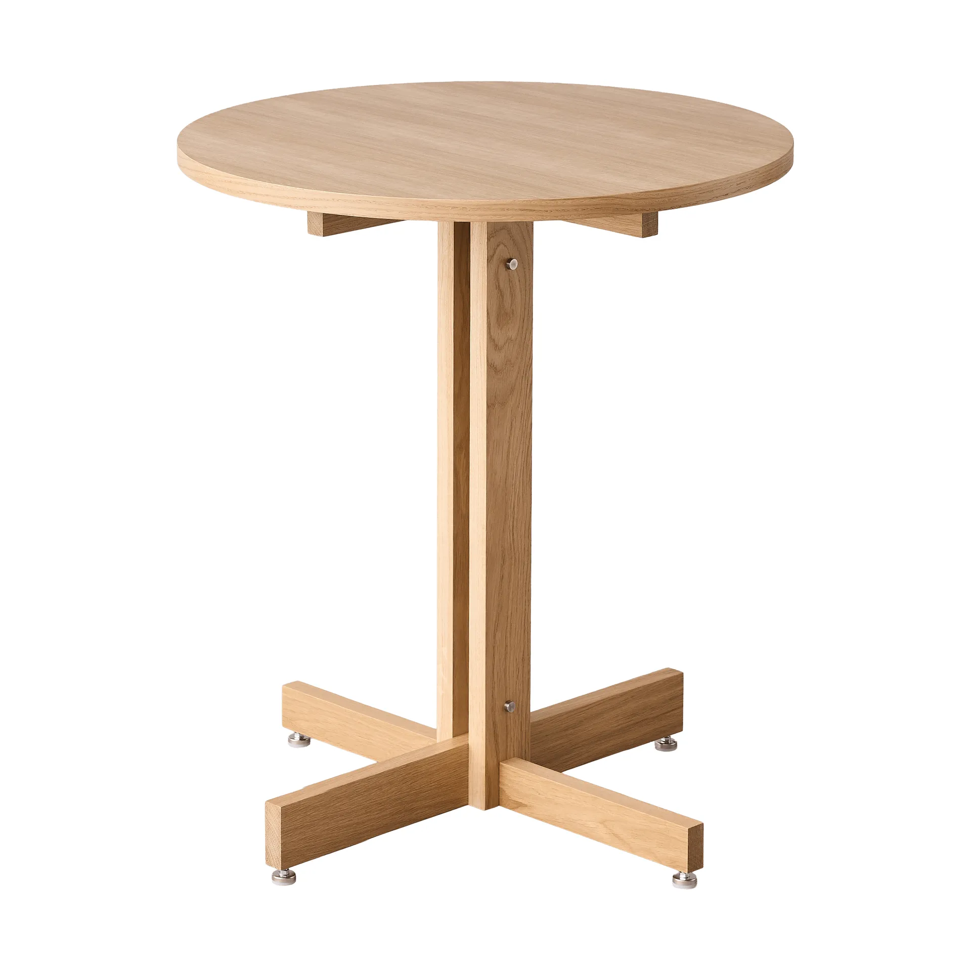 KUMU tavolino da bar, Rovere oliato, Ø65 cm MOEBE