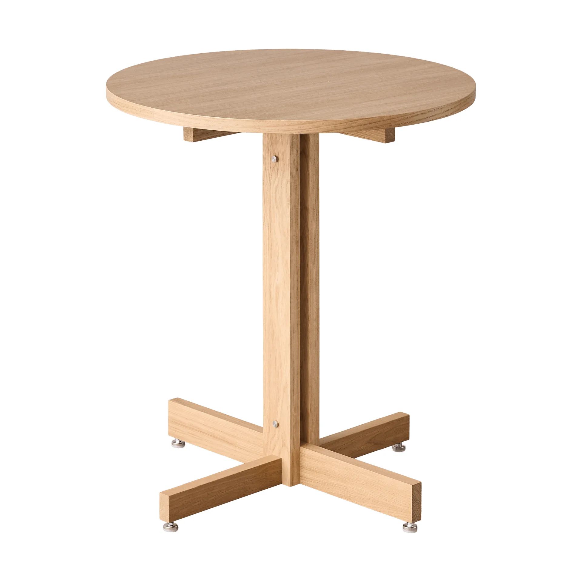 KUMU tavolino da bar, Rovere oliato, Ø65 cm MOEBE