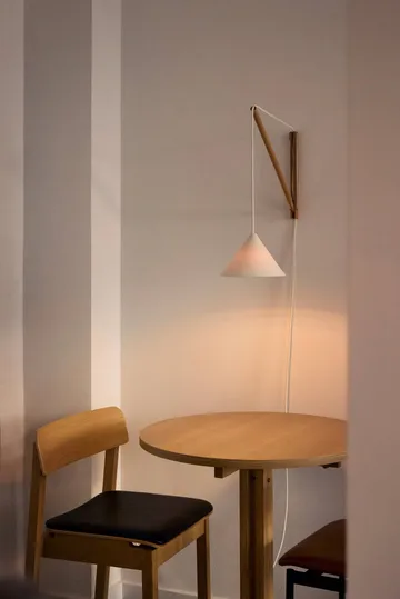 KUMU tavolino da bar - Rovere oliato, Ø65 cm - MOEBE