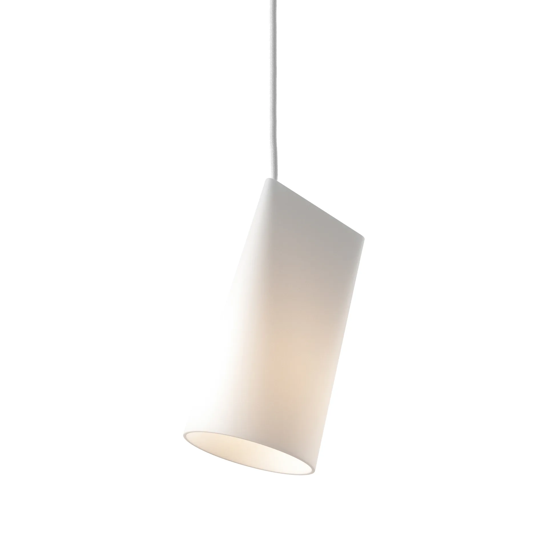 Lampada da soffitto in ceramica 11,2x22 cm, White MOEBE