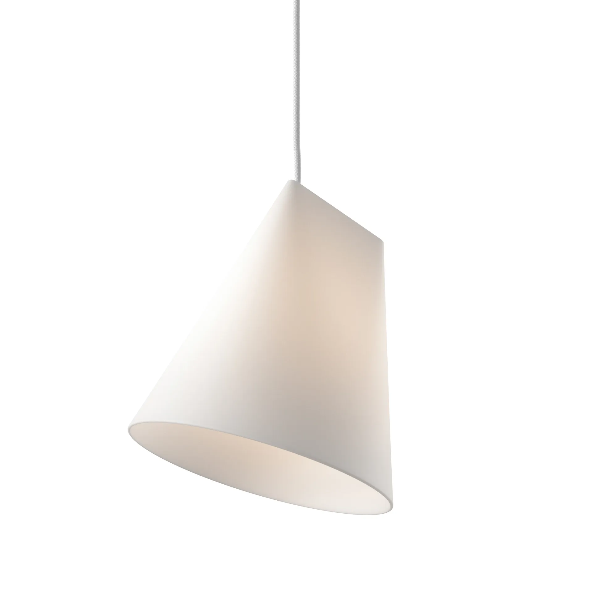 Lampada da soffitto in ceramica 23x23,5 cm, White MOEBE