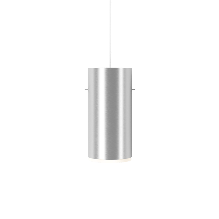 Lampadario Moebe Tube grande Ø 14 cm - Alluminio satinato - MOEBE