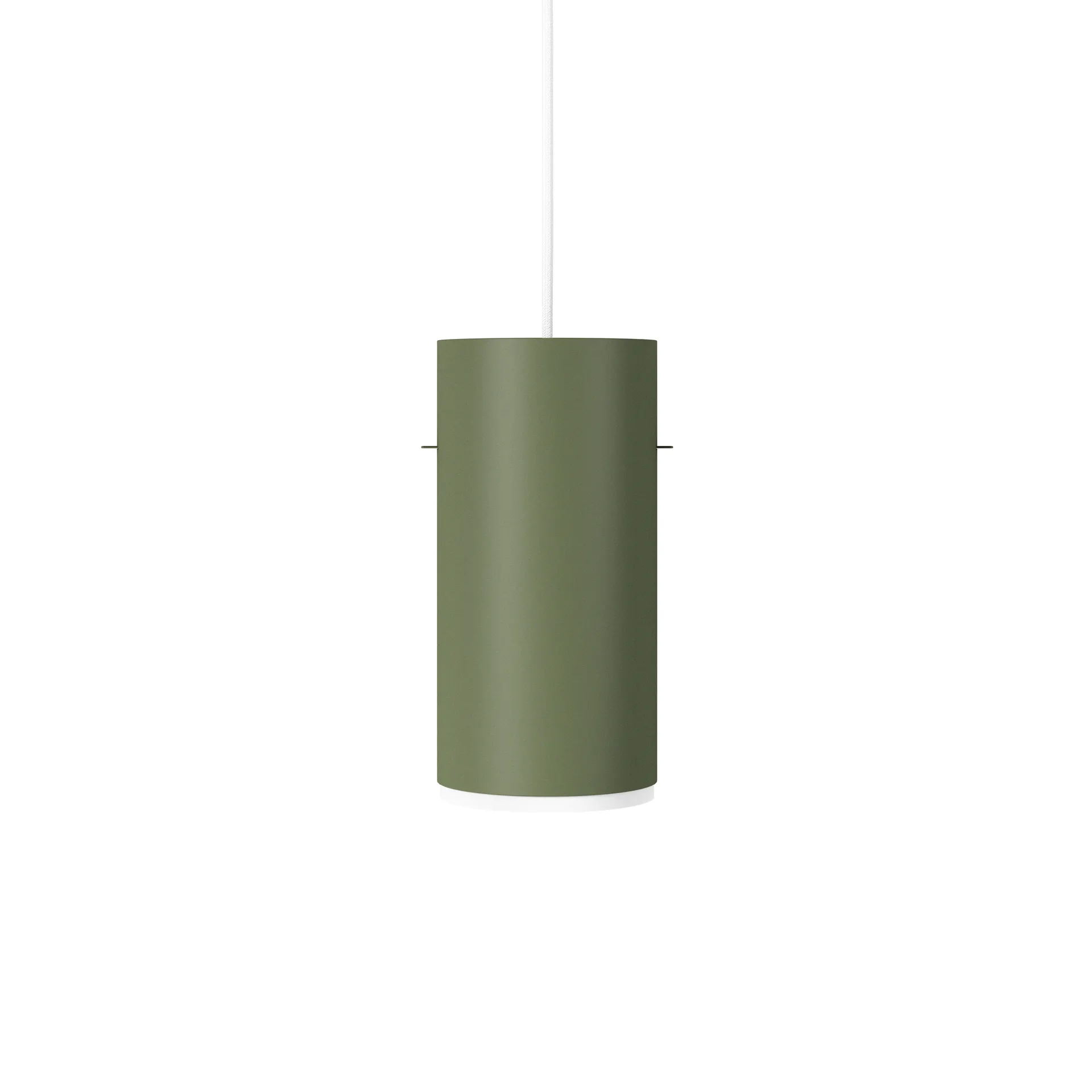 Lampadario Moebe Tube grande Ø 14 cm, Pine green MOEBE