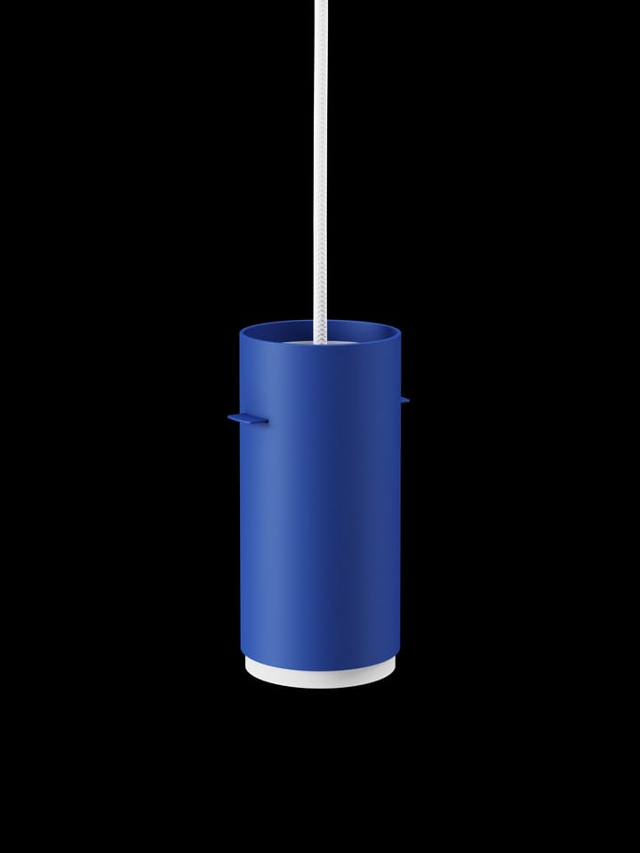 Lampadario Moebe Tube piccolo Ø 8 cm - Deep blue - MOEBE