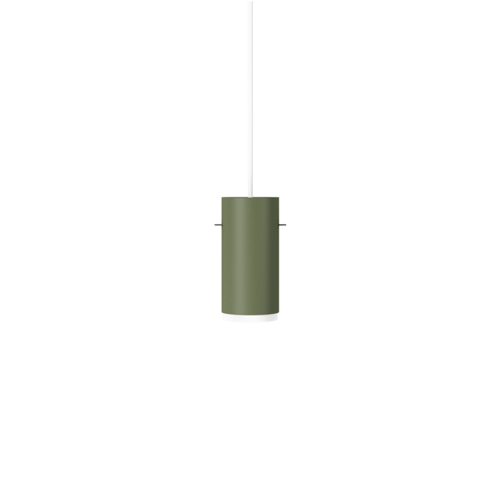 Lampadario Moebe Tube piccolo Ø 8 cm - Pine green - MOEBE