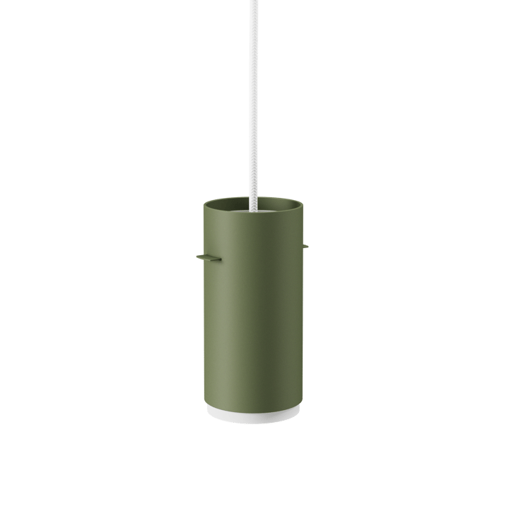 Lampadario Moebe Tube piccolo Ø 8 cm - Pine green - MOEBE