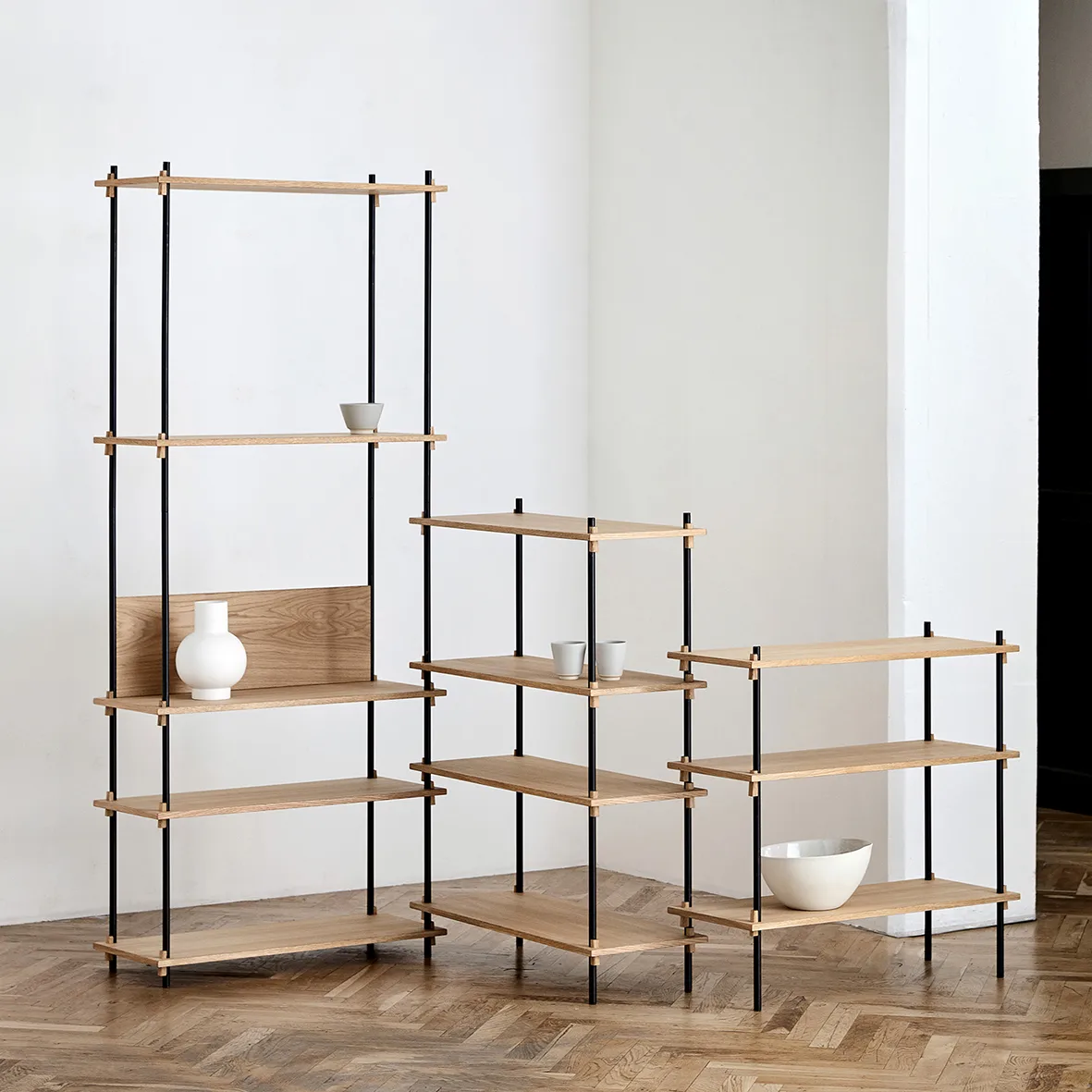 Pannello posteriore per mensola 85 cm, Rovere MOEBE
