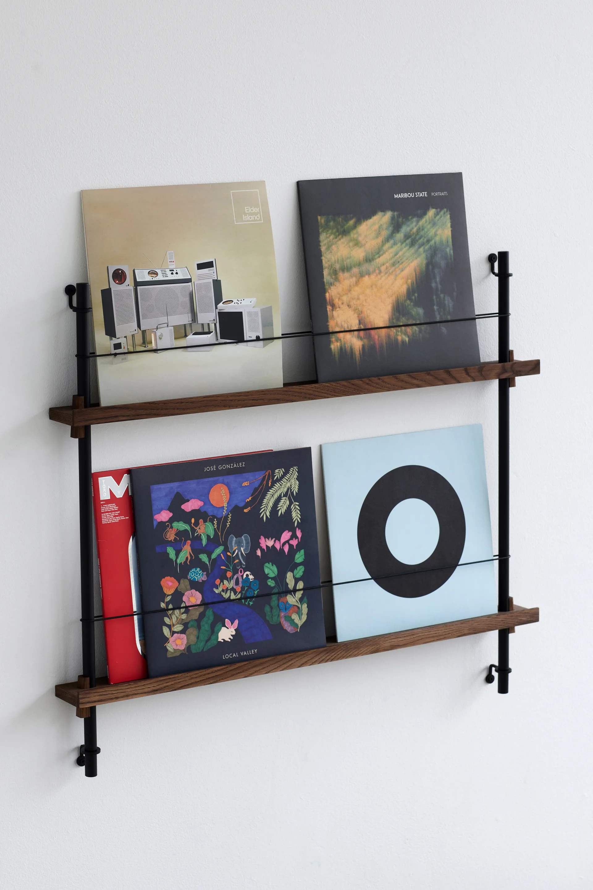 Portariviste Moebe, Rovere affumicato-verde MOEBE