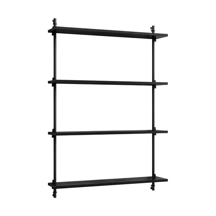 Scaffalatura da parete Moebe ws.115.1 - Nero - MOEBE