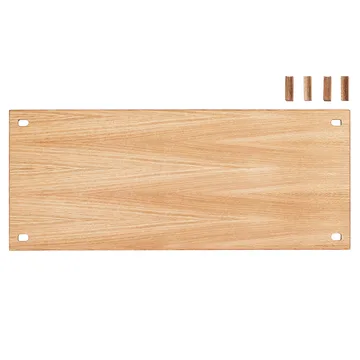 Set scaffalatura Moebe 85 cm - Rovere - MOEBE