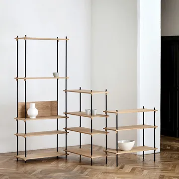 Set scaffalatura Moebe 85 cm - Rovere - MOEBE