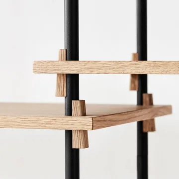 Set scaffalatura Moebe 85 cm - Rovere - MOEBE