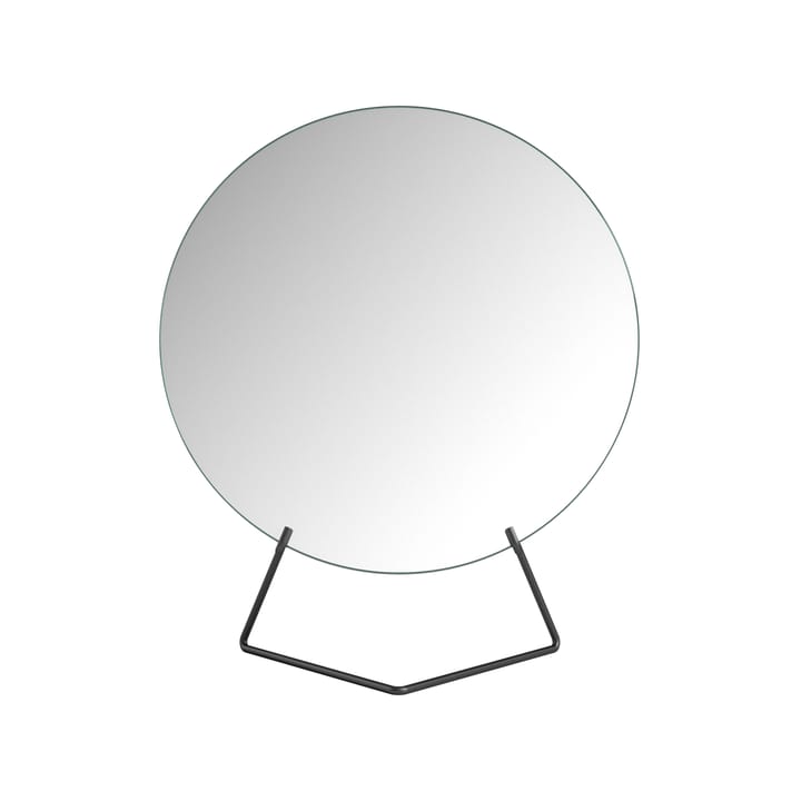 Specchio da tavolo Ø 20 cm - Nero - MOEBE