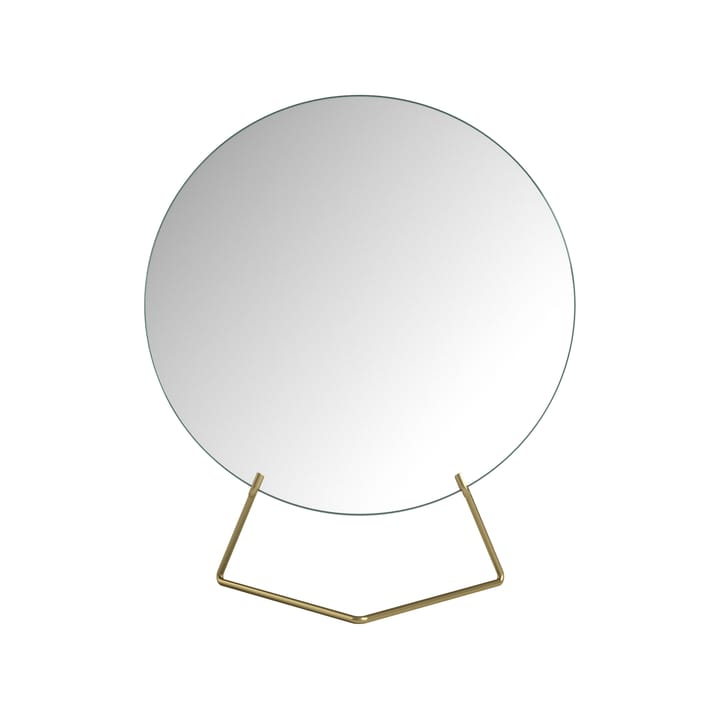 Specchio da tavolo Ø 20 cm - Ottone - MOEBE