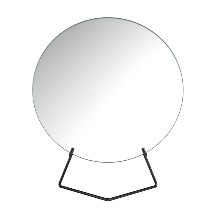 Specchio da tavolo Ø 30 cm - Nero - MOEBE
