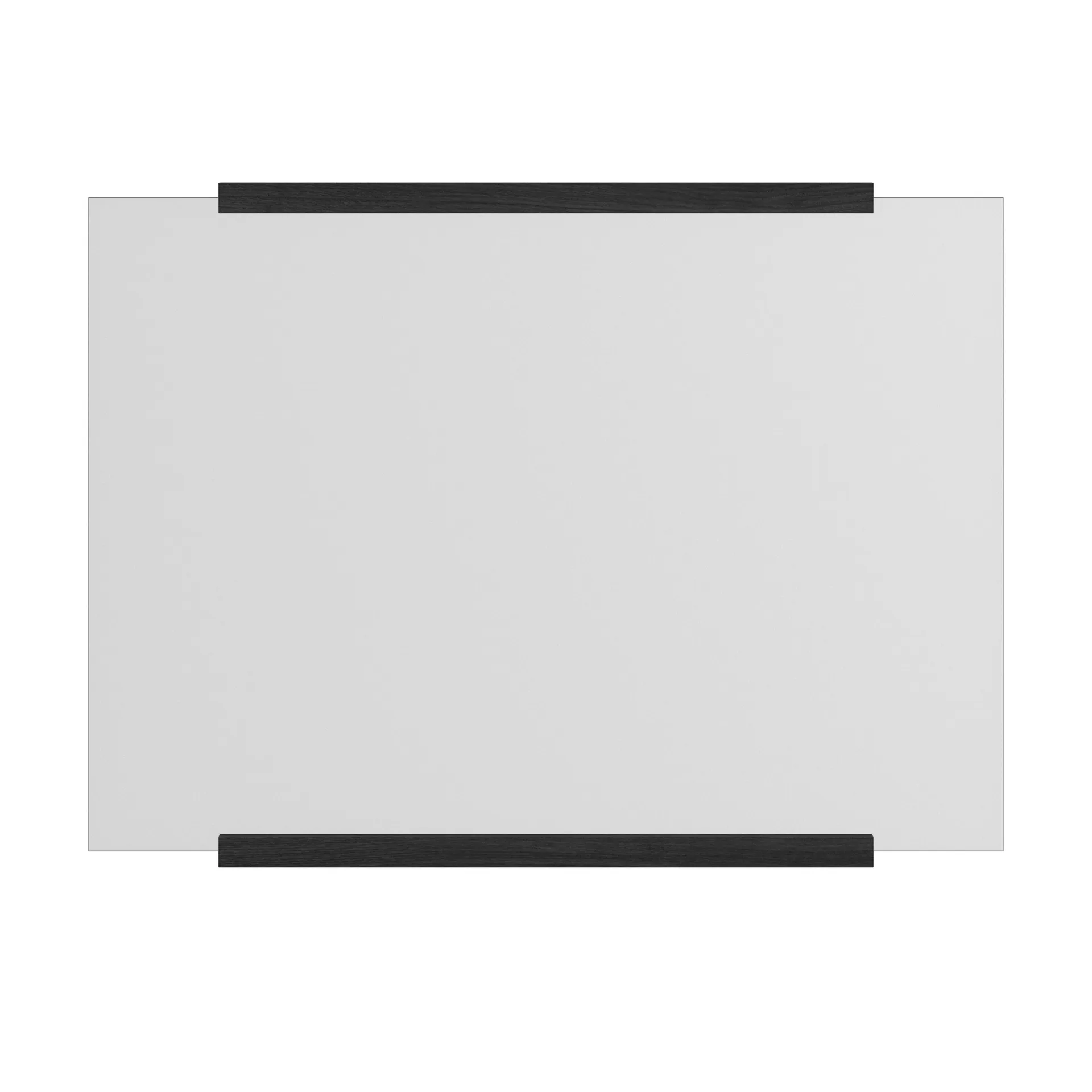 Specchio rettangolare da parete 30x40 cm, Nero MOEBE