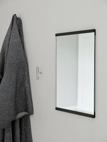 Specchio rettangolare da parete 30x40 cm - Nero - MOEBE