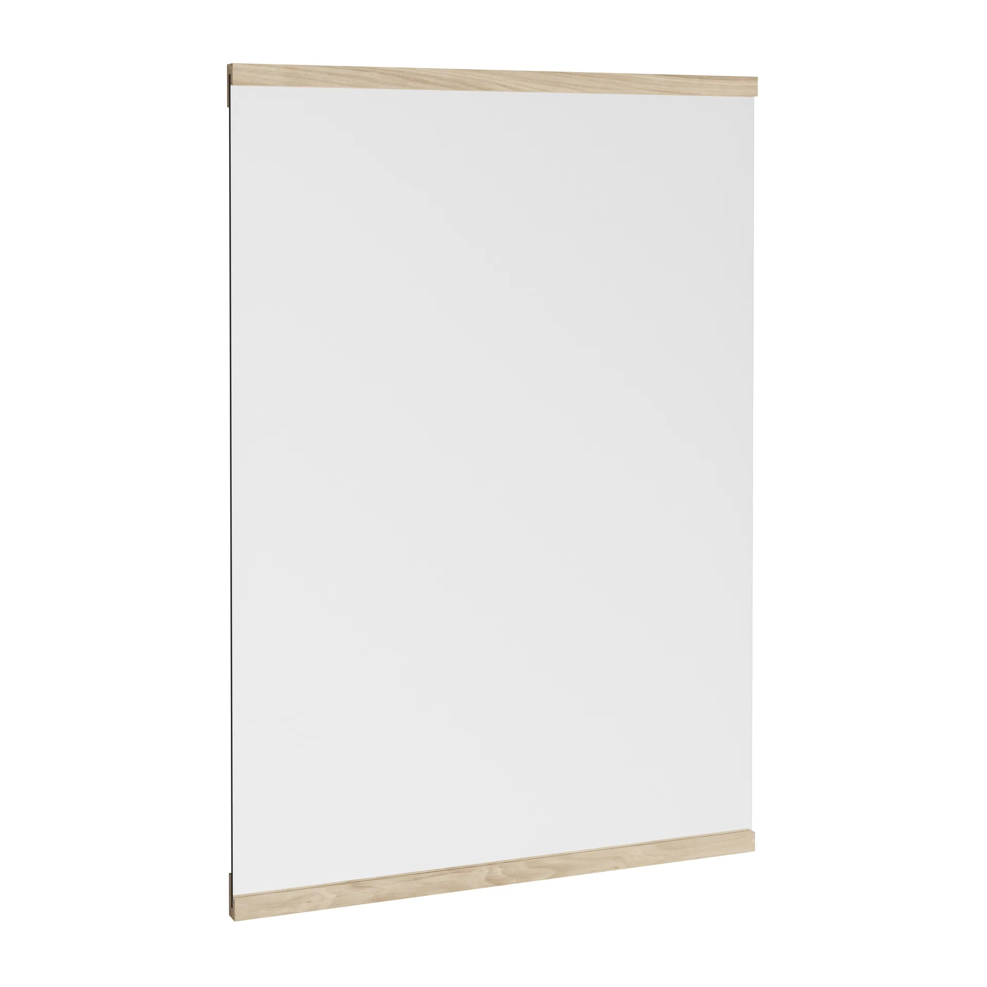 Specchio rettangolare da parete 50x70 cm, Frassino MOEBE
