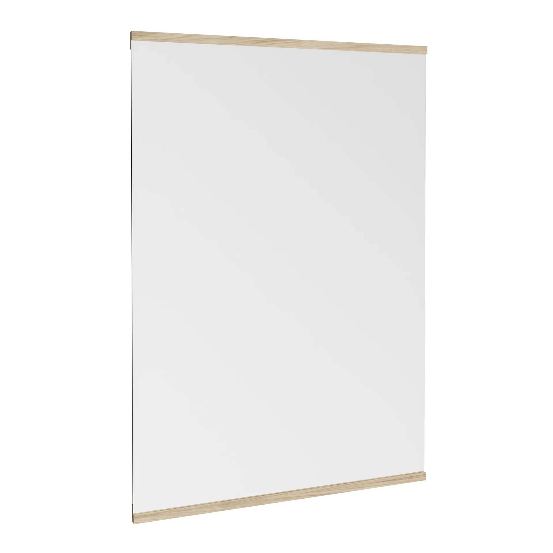Specchio rettangolare da parete 70x100 cm, Frassino MOEBE