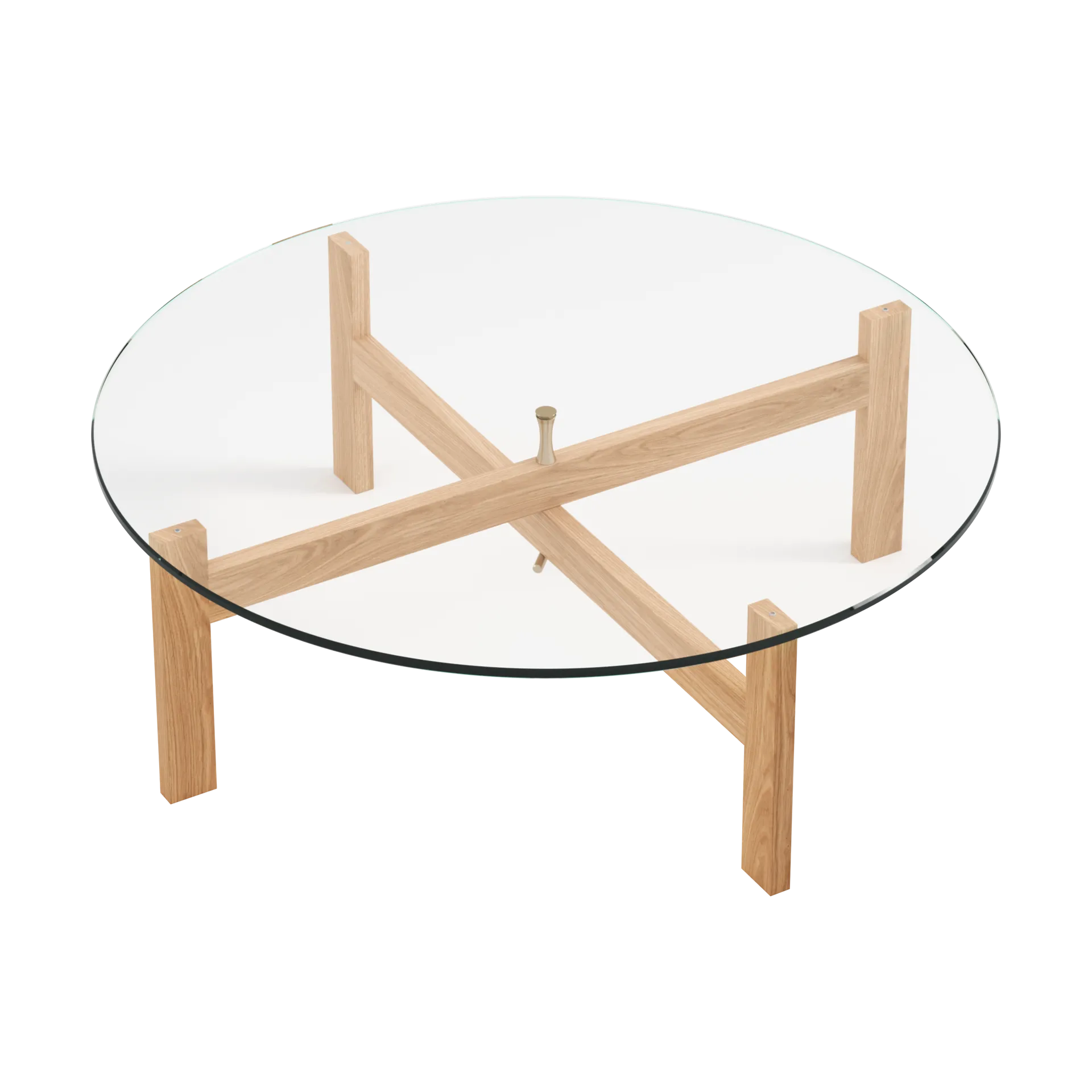 Tavolino Moebe Round Ø88 cm, Rovere MOEBE