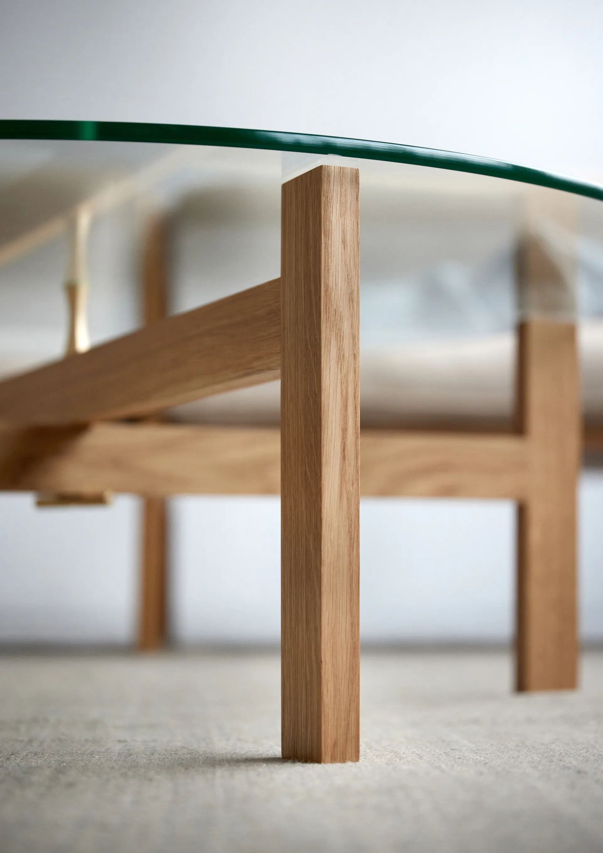 Tavolino Moebe Round Ø88 cm, Rovere MOEBE