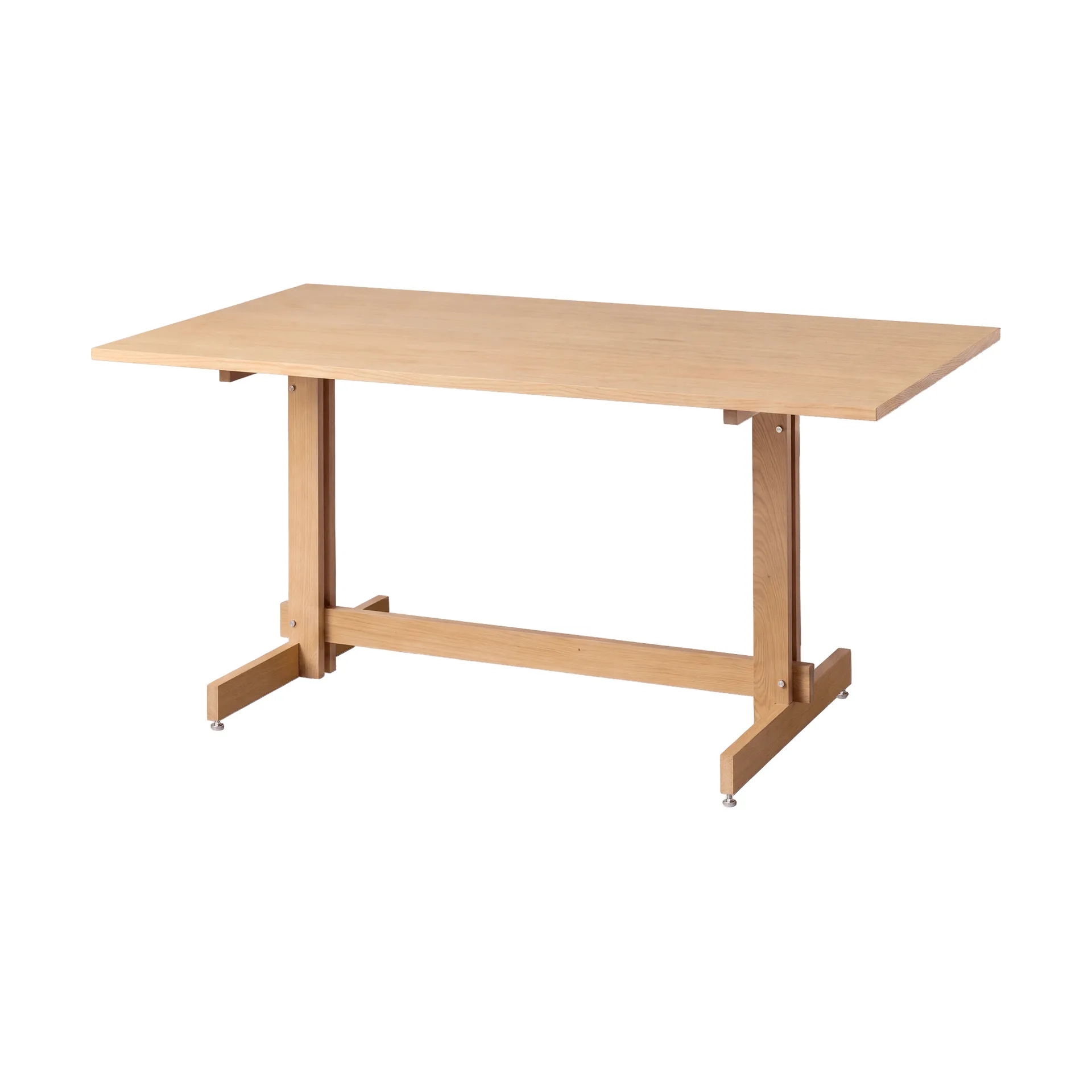 Tavolo da pranzo KUMU, Rovere oliato, 90x160 cm MOEBE