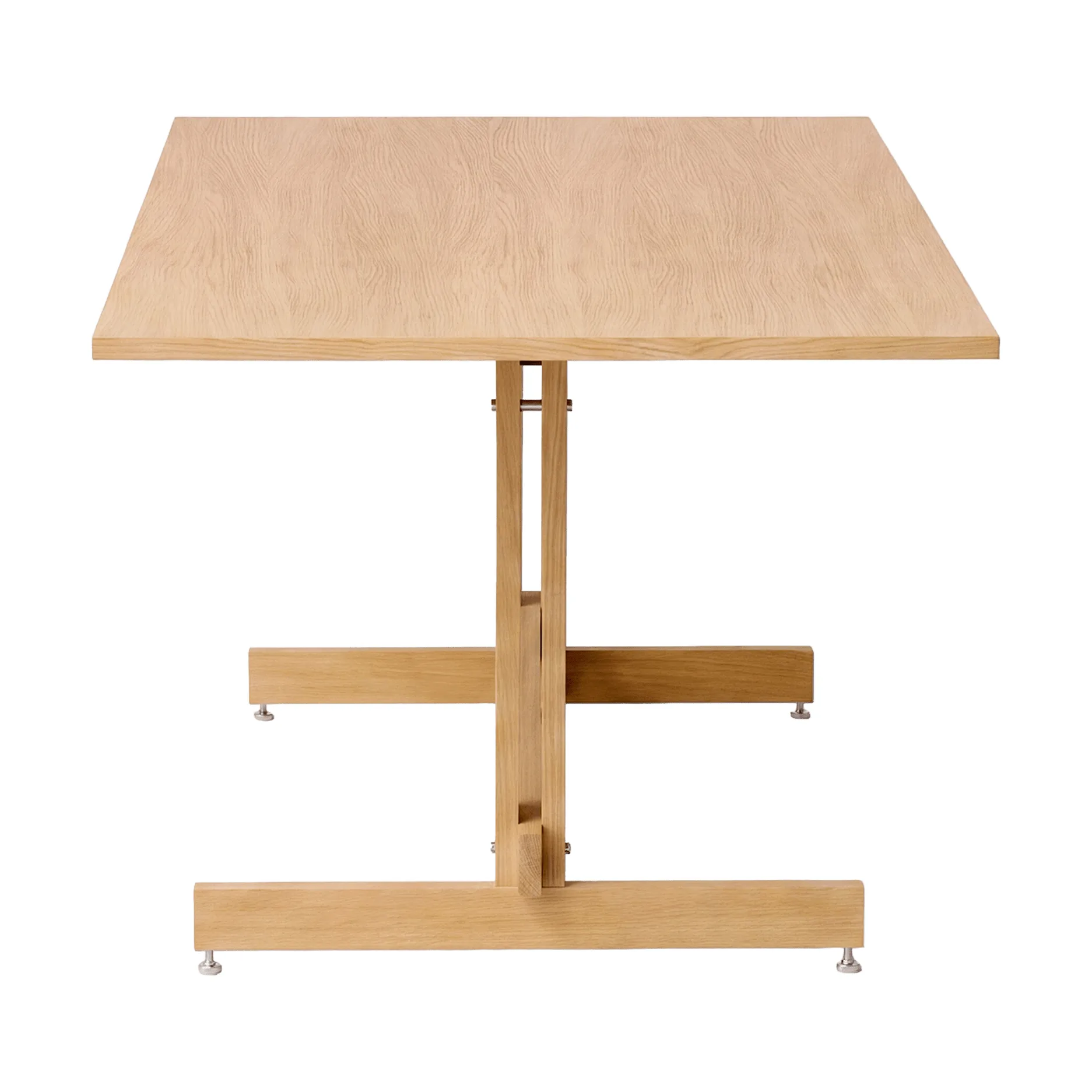 Tavolo da pranzo KUMU, Rovere oliato, 90x160 cm MOEBE