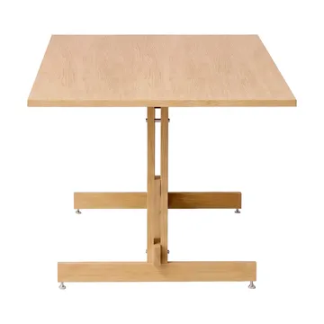 Tavolo da pranzo KUMU - Rovere oliato, 90x160 cm - MOEBE