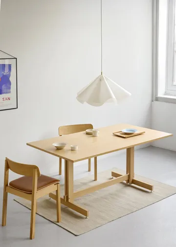 Tavolo da pranzo KUMU - Rovere oliato, 90x160 cm - MOEBE