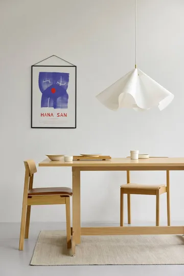 Tavolo da pranzo KUMU - Rovere oliato, 90x160 cm - MOEBE