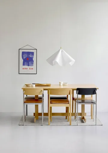 Tavolo da pranzo KUMU - Rovere oliato, 90x160 cm - MOEBE
