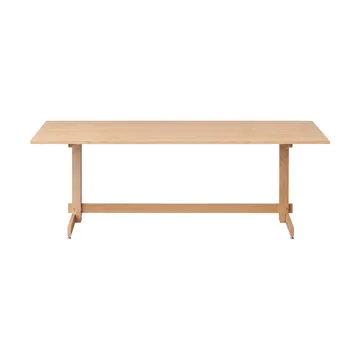 Tavolo da pranzo KUMU - Rovere oliato, 90x220 cm - MOEBE