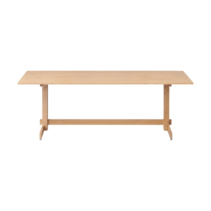 Tavolo da pranzo KUMU - Rovere oliato, 90x220 cm - MOEBE