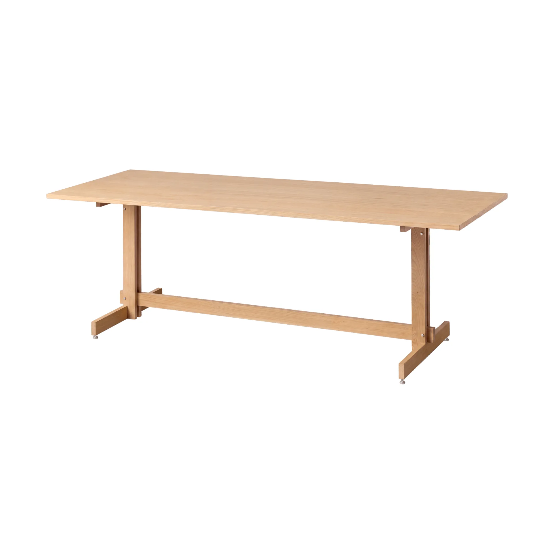 Tavolo da pranzo KUMU, Rovere oliato, 90x220 cm MOEBE