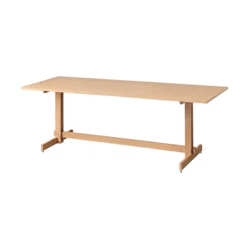 Tavolo da pranzo KUMU - Rovere oliato, 90x220 cm - MOEBE