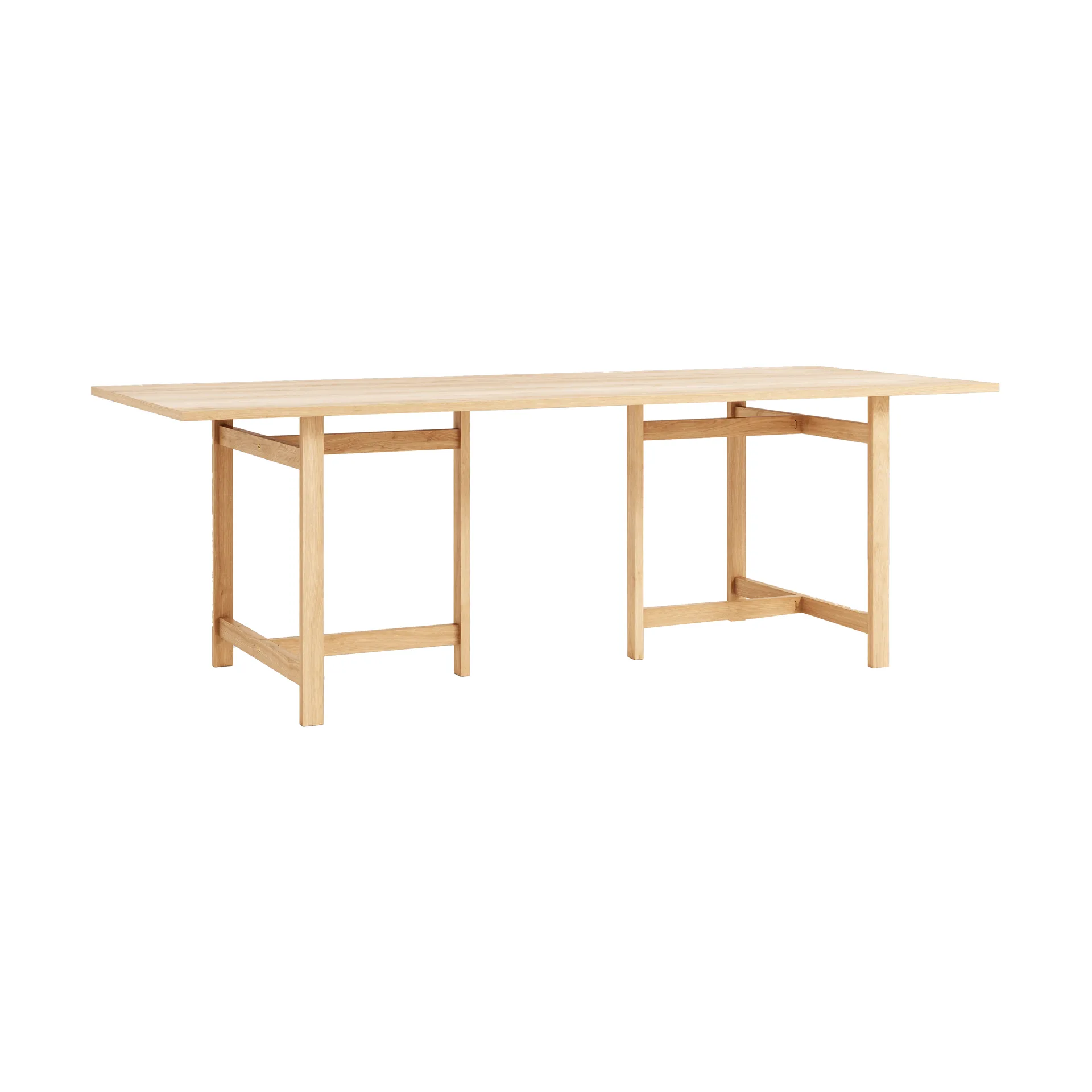 Tavolo da pranzo Moebe rettangolare 220x90 cm, Rovere MOEBE