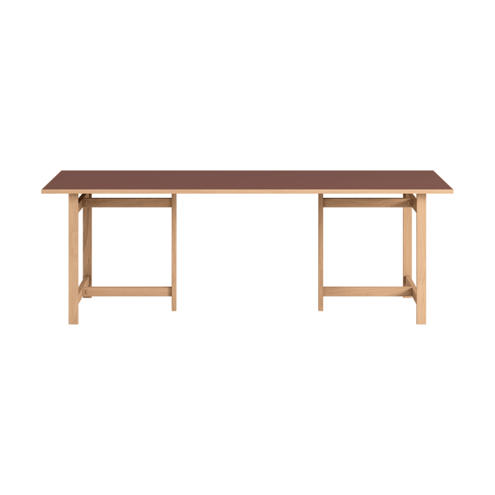 Tavolo rettangolare Moebe - Bordeaux, 220x90 cm - MOEBE