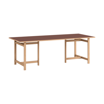 Tavolo rettangolare Moebe - Bordeaux, 220x90 cm - MOEBE