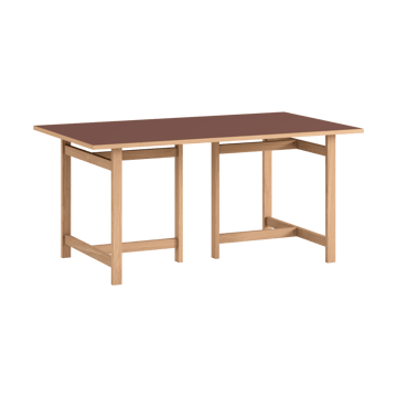 Tavolo rettangolare Moebe - Burgundy, 160x90 cm - MOEBE