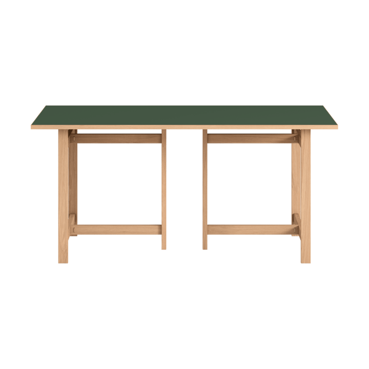 Tavolo rettangolare Moebe - Verde, 220x90 cm - MOEBE