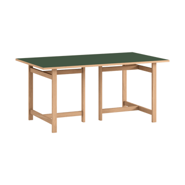 Tavolo rettangolare Moebe - Verde, 220x90 cm - MOEBE