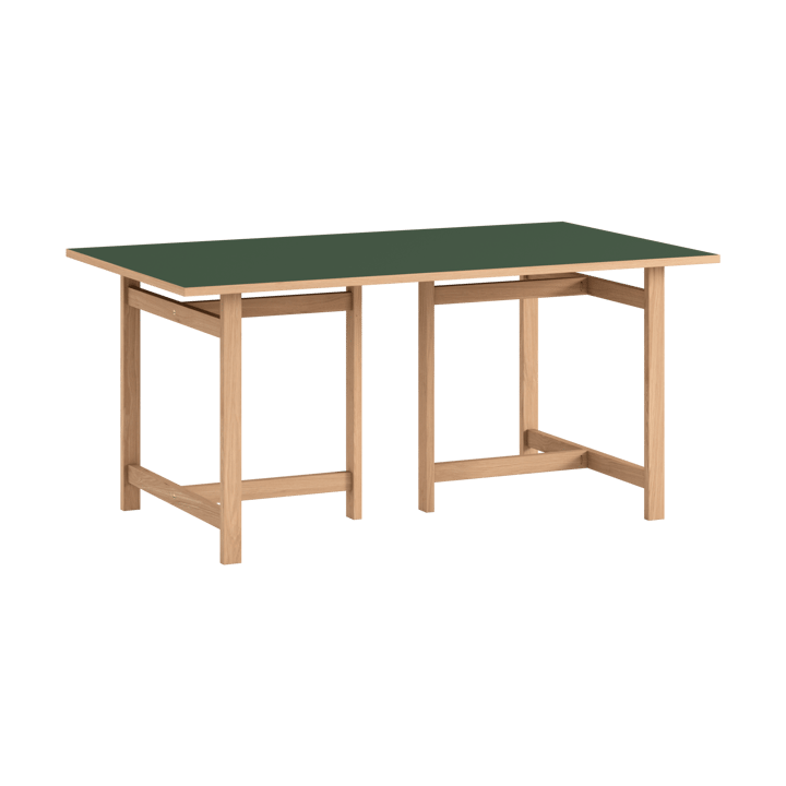 Tavolo rettangolare Moebe, Verde, 220x90 cm MOEBE