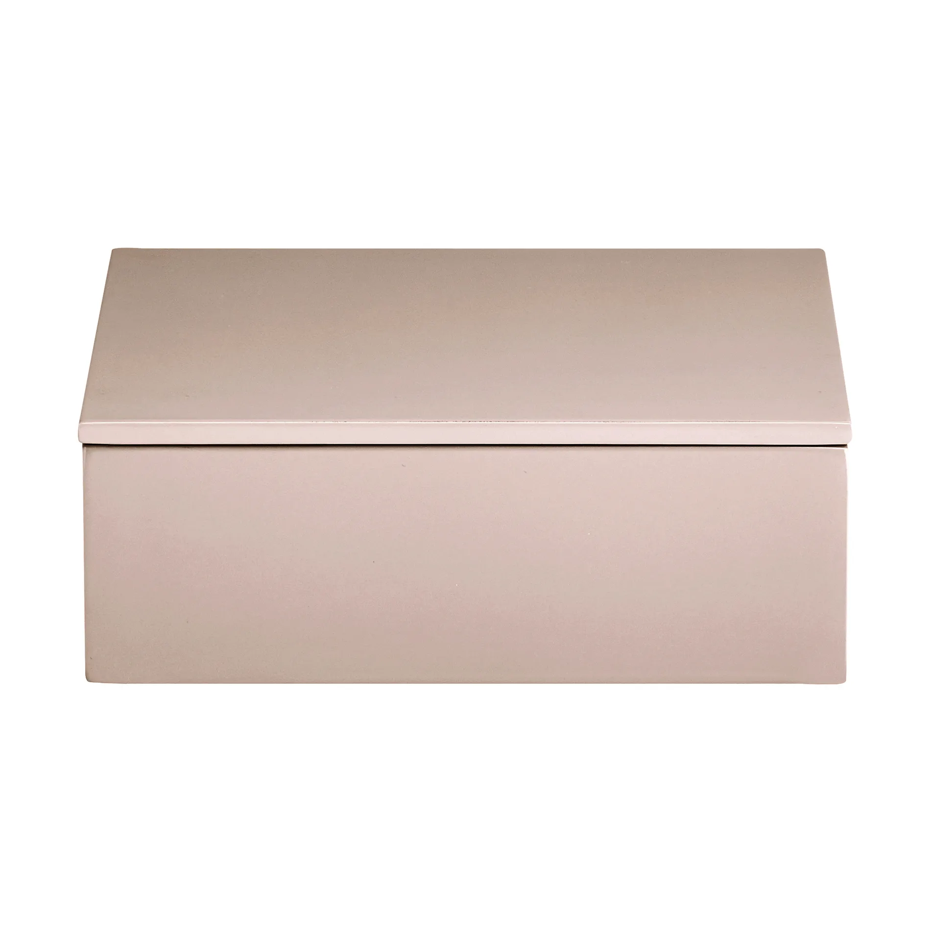 Contenitore laccato Lux 19x19x7 cm, Powder rose Mojoo