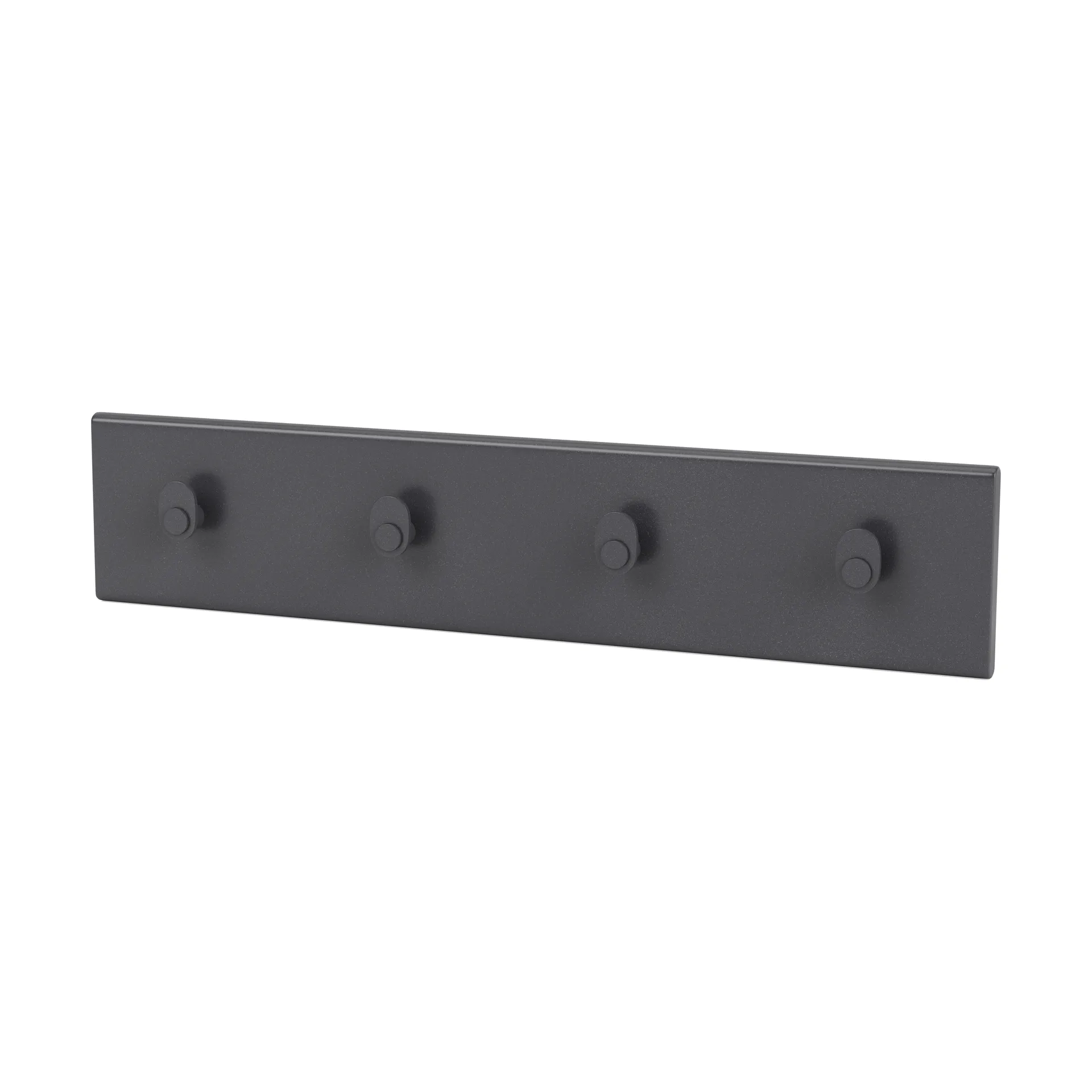 Appendiabiti Montana Coat Racks con 4 ganci, Coal Montana