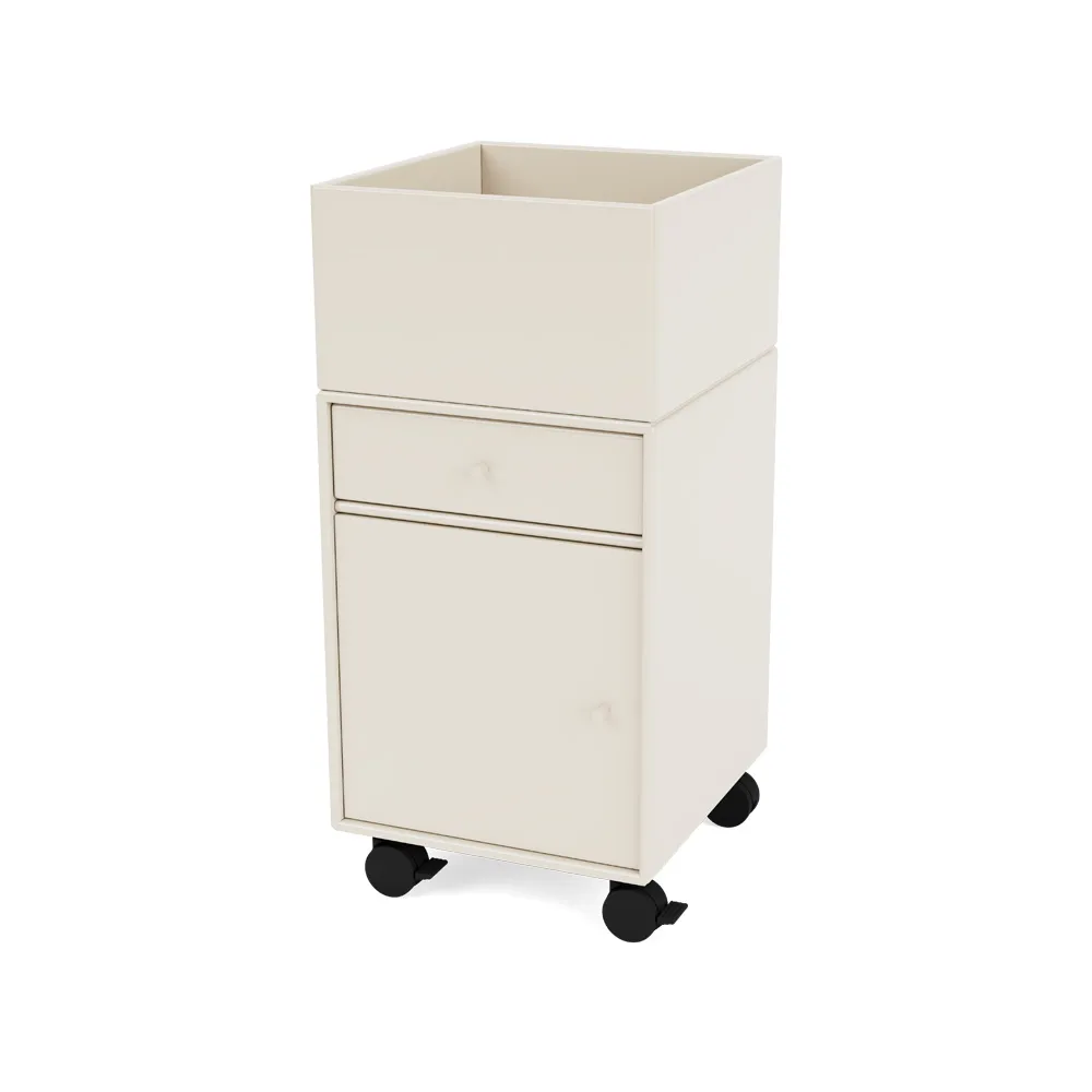 Cassettiera con ruote Runner, oat 158 Montana